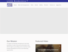 Tablet Screenshot of launchdetroit.org